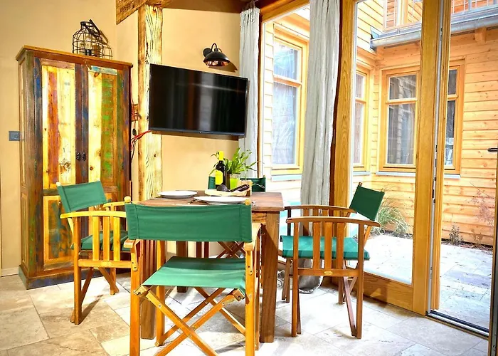 Апартаменты Gemuetliche Oekologische Ferienwohnung Eg Innenstadt *